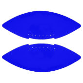 ネオンブルー無地のカラー アメリカンフットボール (パネル)