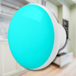 ネオンブルー無地のカラー |クラシック セラミックノブ