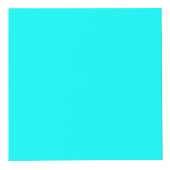 ネオンブルー無地のカラー |クラシック フォトキューブ (正面)