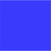 ネオンブルー無地のカラー シール (正面)