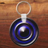 ネオンブルー キーホルダー (正面)
