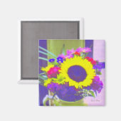 ネオンブーケ磁石 マグネット (正面/裏面)