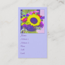 ネオンブーケ縦断 名刺