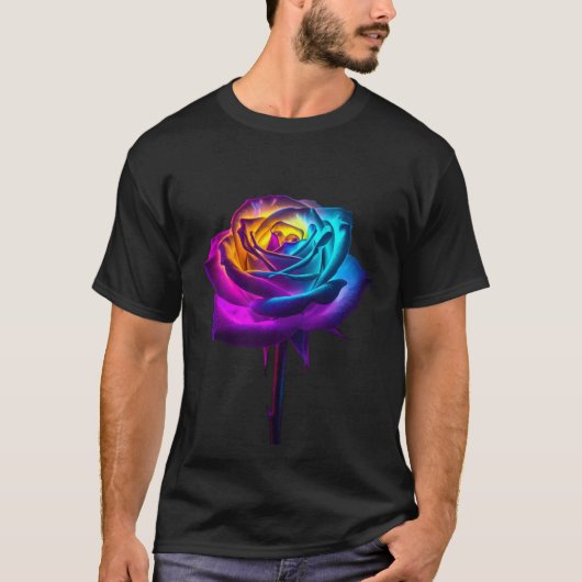 ネオンプライドローズ Tシャツ (正面)