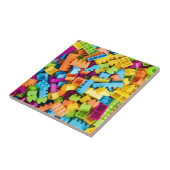 ネオンプラスチック建物ブロック タイル (側面)