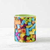 ネオンプラスチック建物ブロック マグカップ (中央)