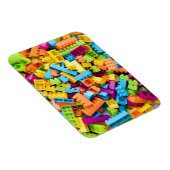 ネオンプラスチック建物ブロック マグネット (右側)