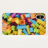 ネオンプラスチック建物ブロック Case-Mate iPhoneケース (裏面(横))