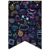 ネオンプリム バンティングフラッグ (第1の旗)