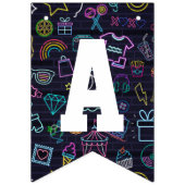 ネオンプリム バンティングフラッグ (第3の旗)