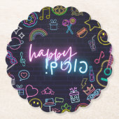 ネオンプリム ペーパーコースター (正面)