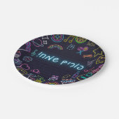 ネオンプリム ペーパープレート (アングル)