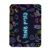 ネオンプリム マグネット (縦)