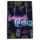 ネオンプリム ミディアムペーパーバッグ (裏面)