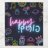 ネオンプリム ワインラベル (シングルラベル)