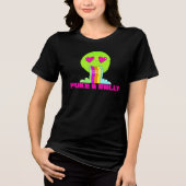 ネオンプーケ&ラリー顔シャツ | パーティー トライブレンドTシャツ (正面)