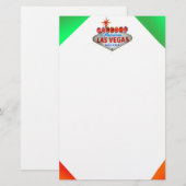 ネオンベガス文房具 便箋 (正面/裏面)