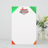 ネオンベガス文房具 便箋 (スタンド正面)