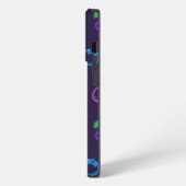 ネオンベリー柄 iPhone 13 Pro カバー (左側面)