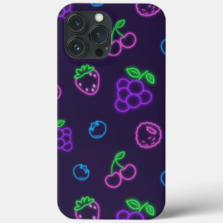 ネオンベリー柄iPhone 13 Pro Maxケース iPhone 13 Pro Maxケース