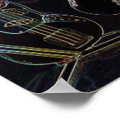 ネオンベースプリント ポスター (角)