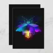 ネオンホタル（黒） アドバイスカード (正面/裏面)