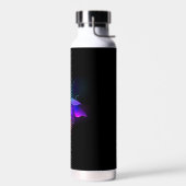 ネオンホタル（黒） ウォーターボトル (左面)