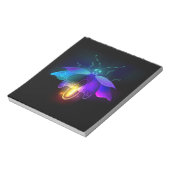 ネオンホタル（黒） ノートパッド (回転)