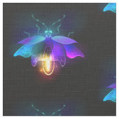 ネオンホタル（黒） ファブリック (クローズアップ)