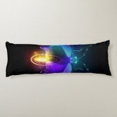 ネオンホタル（黒） ボディピロー (裏面)