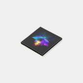 ネオンホタル（黒） ポストイット (アングル)