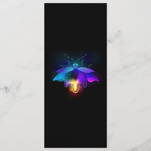 ネオンホタル(黒) メニュー (正面)