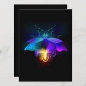 ネオンホタル（黒） メニュー (正面/裏面)