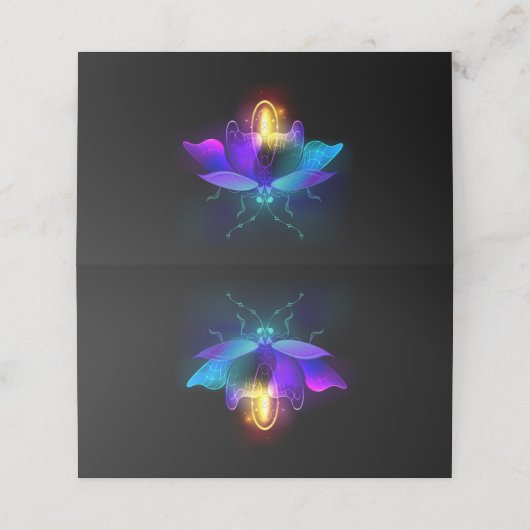 ネオンホタル（黒） 予約カード (外部開封)