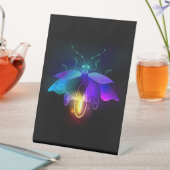 ネオンホタル（黒） 台座サイン (インサイチュ)