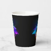 ネオンホタル（黒） 紙コップ (左)
