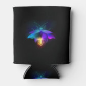 ネオンホタル（黒） 缶クーラー (正面)