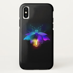 ネオンホタル（黒） iPhone XSケース