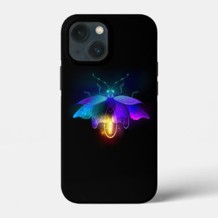 ネオンホタル(黒) iPhone 13 MINIケース
