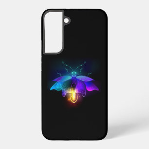 ネオンホタル（黒） SAMSUNG GALAXY S22+ケース