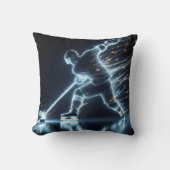 ネオンホッケープレーヤーOn Ice クッション (正面)