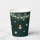ネオンホリデークリスマスパーティー 紙コップ (裏面)