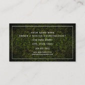 ネオンボクウッドヘアサロン美容師 名刺 (裏面)