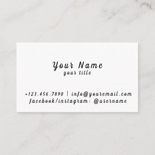 ネオンボックス名刺 名刺 (裏面)