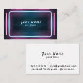 ネオンボックス名刺 名刺 (正面/裏面)