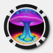 ネオンボホユニーク結婚式の引き出物 ポーカーチップ (裏面)