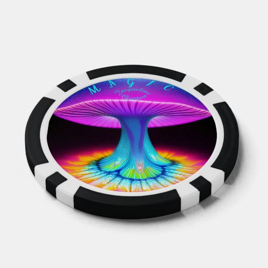 ネオンボホユニーク結婚式の引き出物 ポーカーチップ (シングル)
