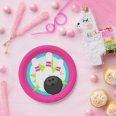 ネオンボーリングピン紙プレート ペーパープレート (パーティー)