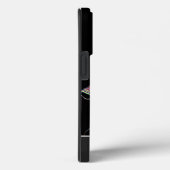 ネオンポップ・アートのアートのカラフル帽子とモノグラム! Case-Mate iPhoneケース (裏面 / 右)