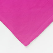 ネオンポップ・アートのアートポートレート フリースブランケット (角)